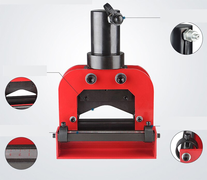 Hình ảnh máy cắt thanh cái thủy lực CWC-200V Hình ảnh máy cắt thanh cái thủy lực CWC-200V
