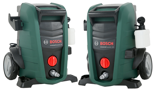 Các góc nhìn khác nhau của máy phun xịt rửa Bosch Universal Aquatak 125 