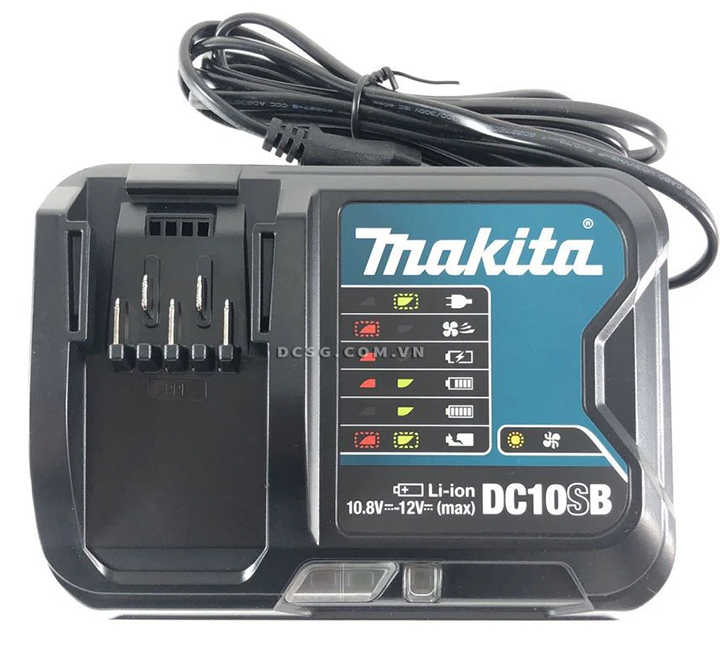 Hình ảnh đế sạc pin nhanh Makita 12V Max DC10SB (197363-4)