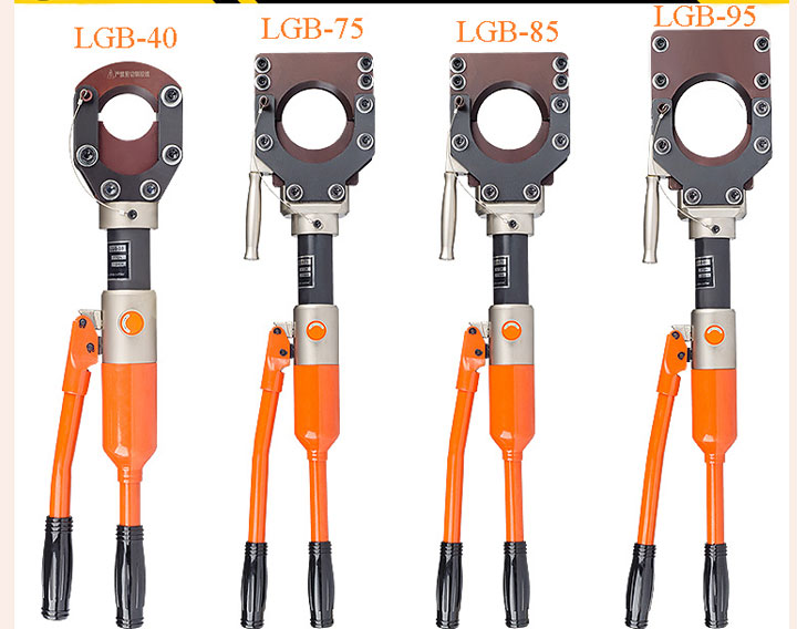 Các loại kìm cắt cáp thủy lực