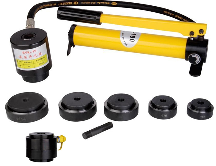 Bộ đột lỗ thủy lực cầm tay SYK-15