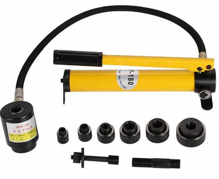 Bộ máy đột lỗ thủy lực cầm tay SYK-8B