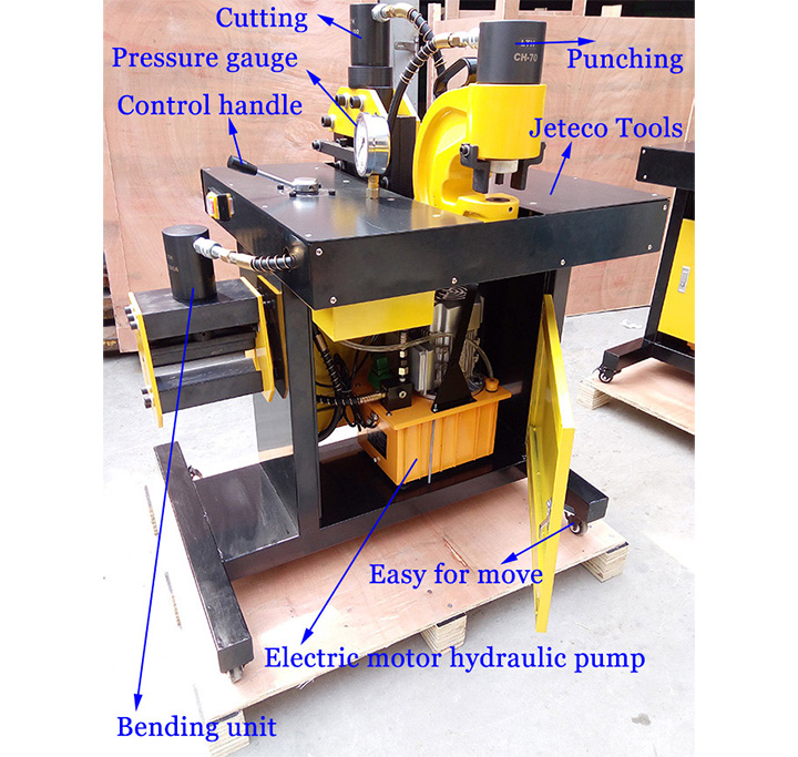 Hình ảnh máy gia công thanh cái DHY-401
