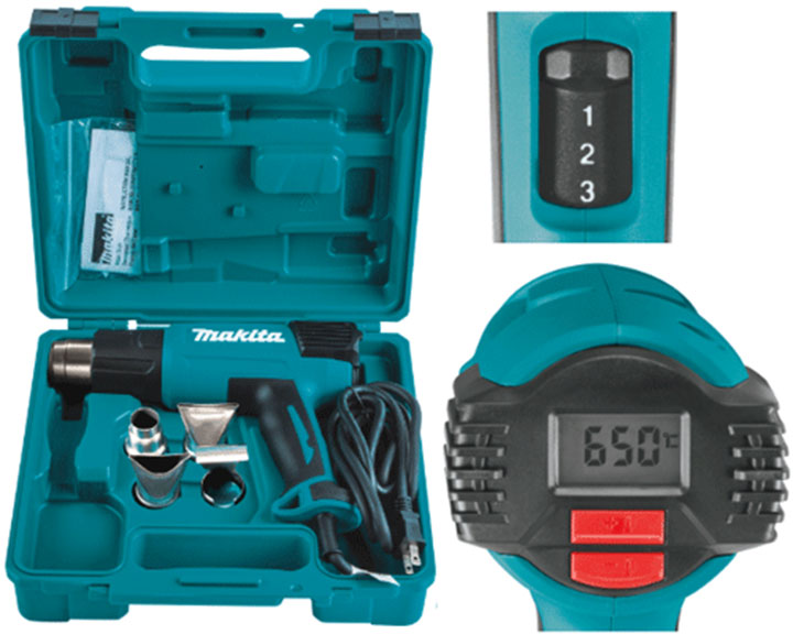 Hình ảnh máy thổi hơi nóng Makita HG6530VK Hình ảnh máy thổi hơi nóng Makita HG6530VK