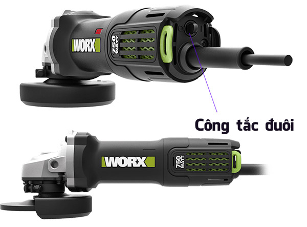 Hình ảnh máy mài góc Worx Green WU810