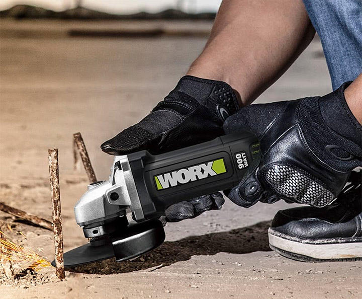 Hình ảnh máy mài góc Worx Green WU900