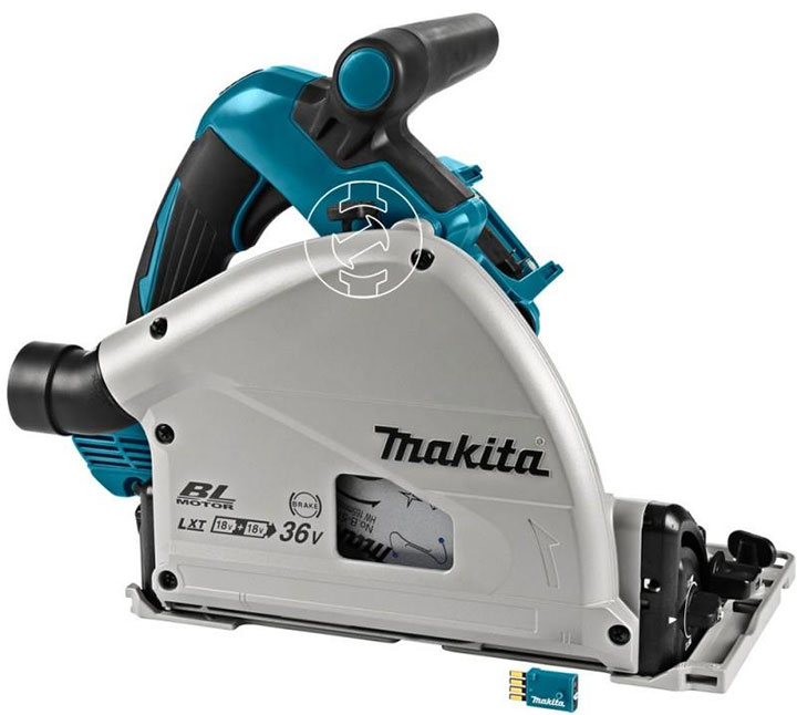 Máy cưa đĩa dùng pin Makita DSP601ZU kết nối với máy hút bụi qua bluetooth Máy cưa đĩa dùng pin Makita DSP601ZU kết nối với máy hút bụi qua bluetooth