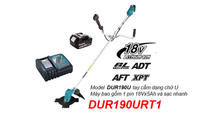 Máy cắt cỏ cầm tay Makita DUR190URT1 Máy cắt cỏ cầm tay Makita DUR190URT1