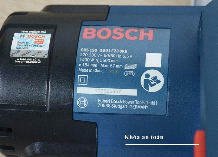 Máy cưa đĩa Bosch GKS 190