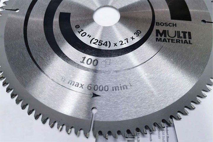 Hình ảnh lưỡi cắt nhôm đa năng Bosch 2608642202