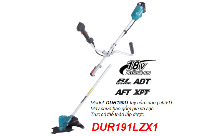 Máy cắt cỏ Makita DUR191URT1