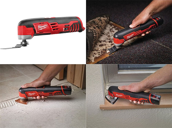 Thiết kế Milwaukee C12 MT-0B nhỏ gọn, thao tác dễ dàng ở mọi vị trí