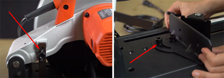 Điều chỉnh độ sâu cắt và góc cắt