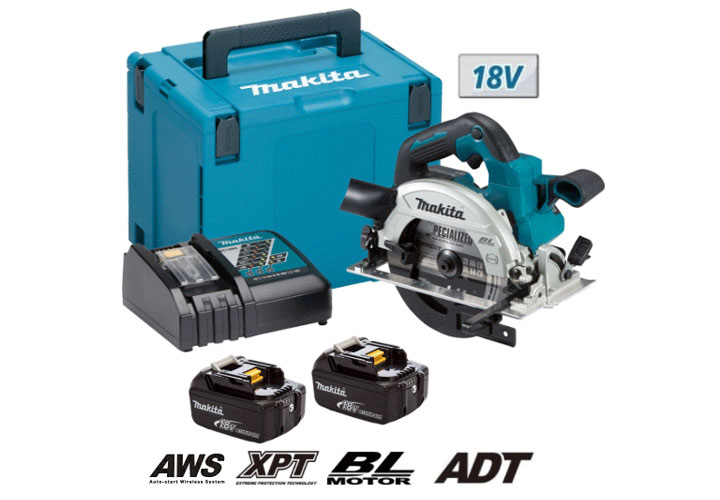 Hình ảnh bộ máy cưa đĩa Makita DHS661RFJ Hình ảnh bộ máy cưa đĩa Makita DHS661RFJ