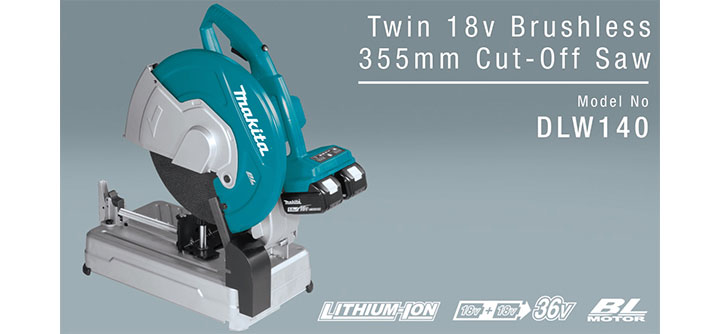 Máy cắt sắt dùng pin 36V Makita DLW140Z Máy cắt sắt dùng pin 36V Makita DLW140Z