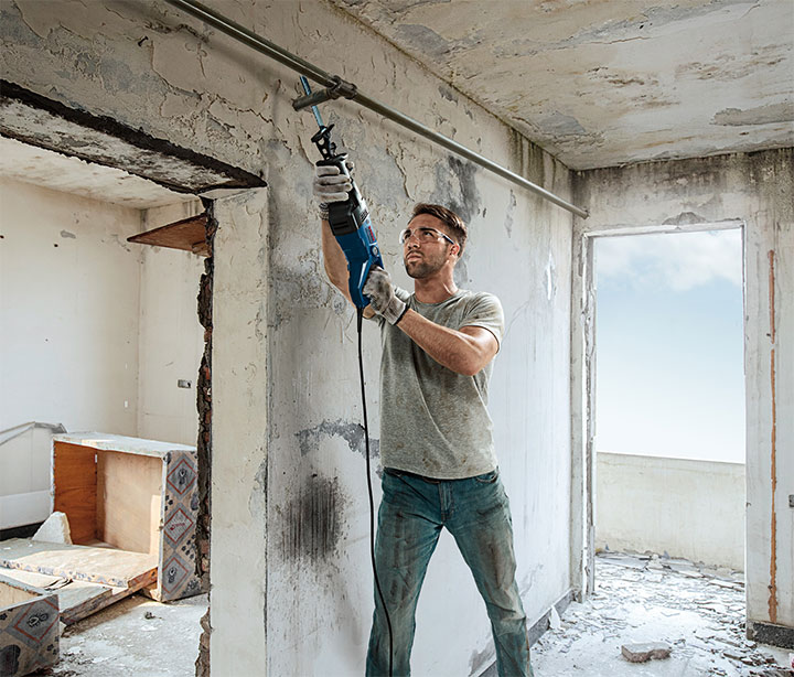 Bosch GSA 120 có kiểu dáng gọn nhẹ Bosch GSA 120 có kiểu dáng gọn nhẹ