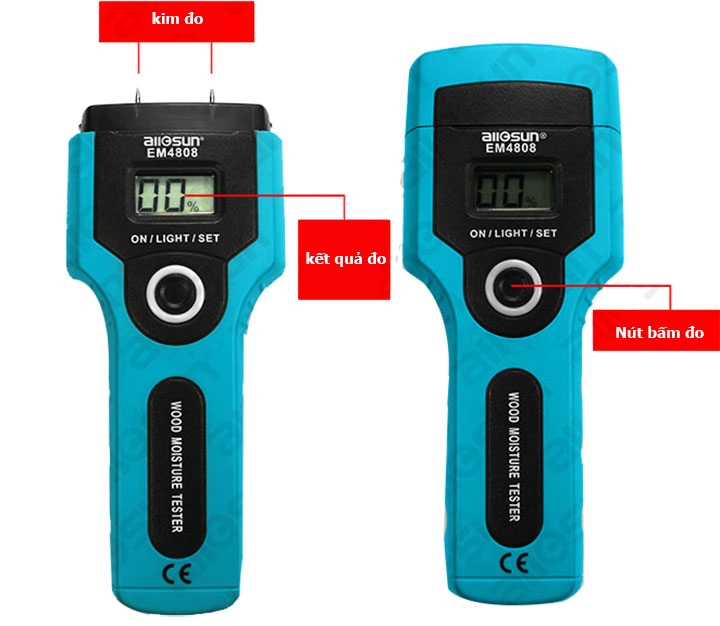 Lưu ý: Máy đo độ ẩm gỗ EM-4808 có 2 màu, tùy vào lô hàng nhập về mà màu sắc sẽ thay đổi. Lưu ý: Máy đo độ ẩm gỗ EM-4808 có 2 màu, tùy vào lô hàng nhập về mà màu sắc sẽ thay đổi.