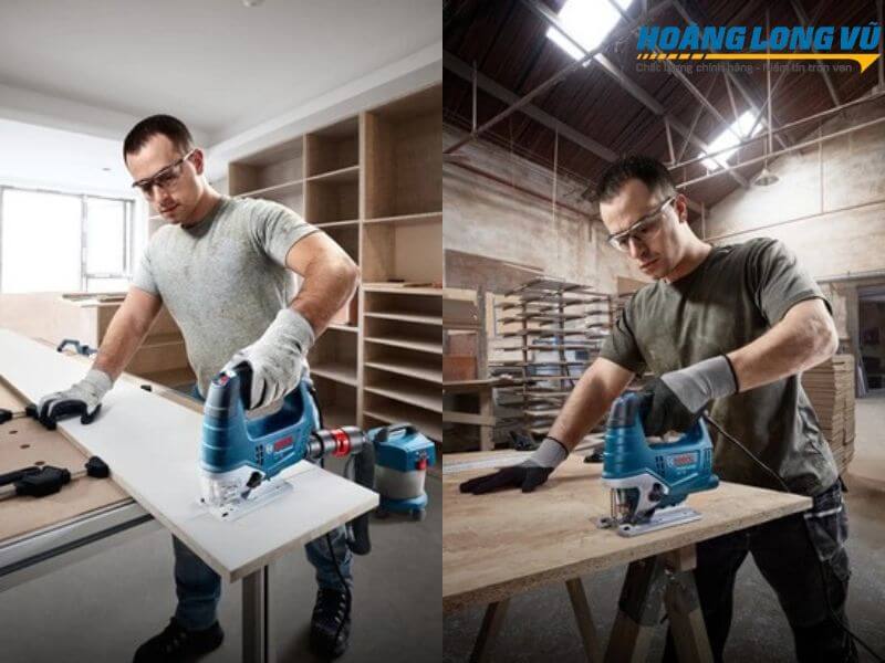 Bosch GST 750 cưa cắt nhanh và chính xác Bosch GST 750 cưa cắt nhanh và chính xác