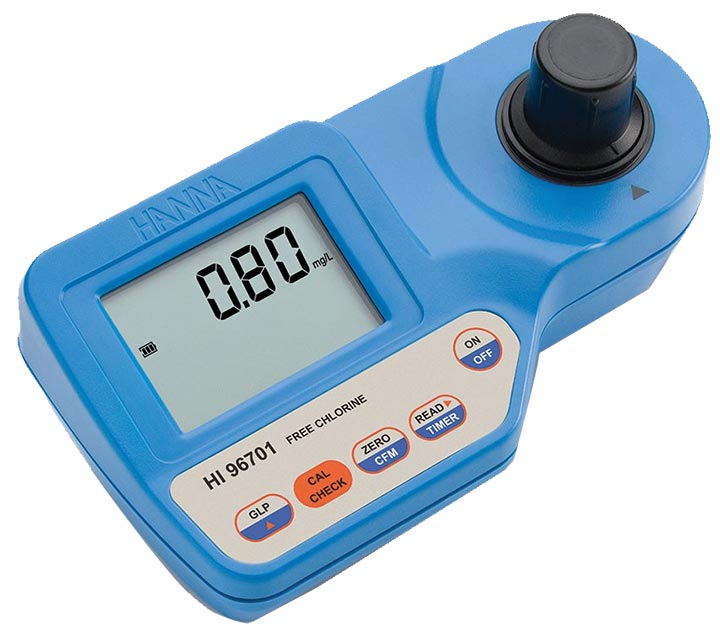 Hình ảnh máy Quang Đo Clo Dư HI96701