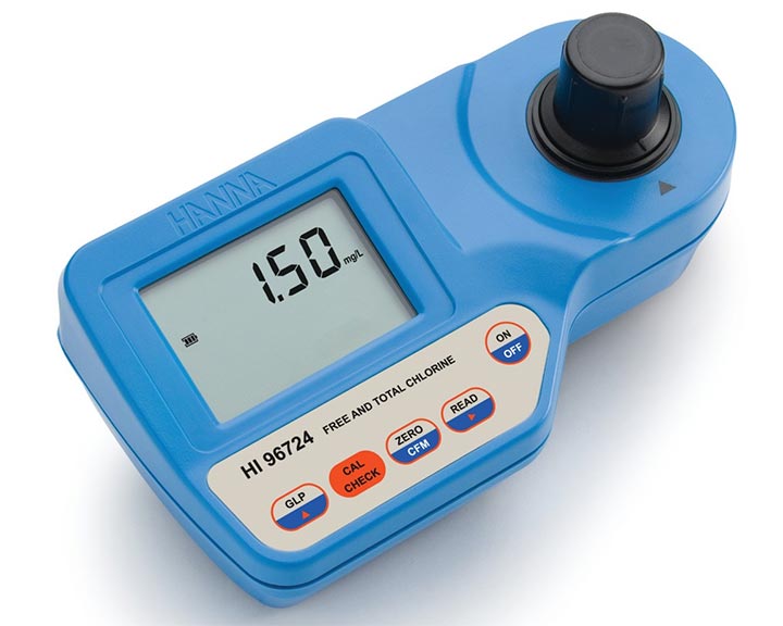 Hình ảnh Máy quang đo Clo dư, Clo tổng HI96724