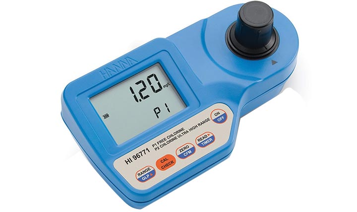Hình ảnh máy quang đo Clorine Thang Cao HI96771 Hình ảnh máy quang đo Clorine Thang Cao HI96771
