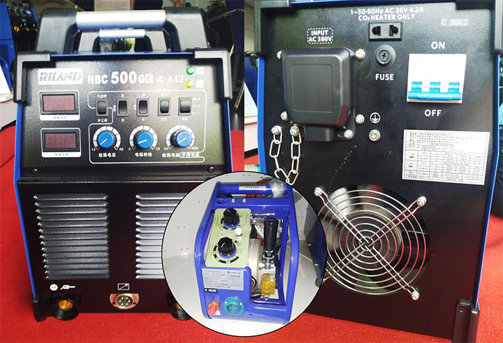 Hình ảnh máy hàn Mig Riland NB 500 Hình ảnh máy hàn Mig Riland NB 500