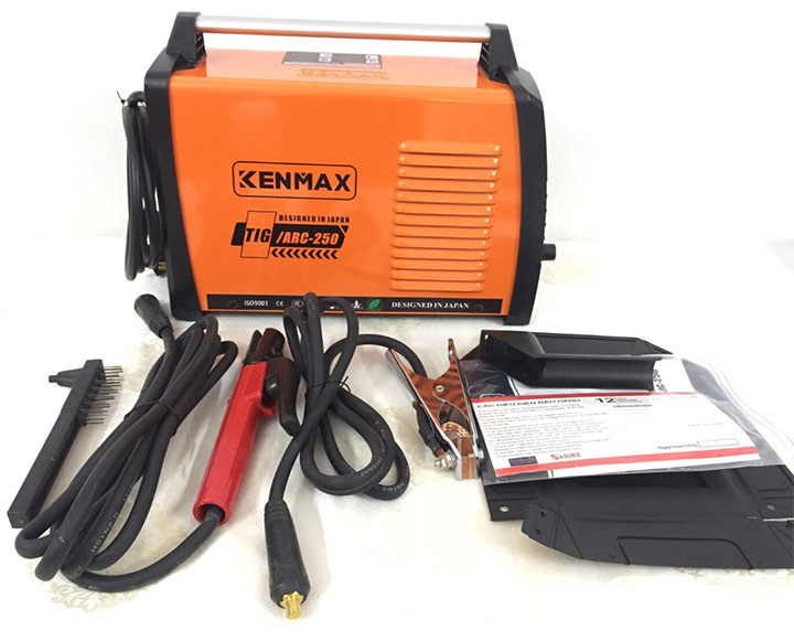 Máy hàn Tig Kenmax TIG/ARC 250 trang bị đầy đủ phụ kiện Máy hàn Tig Kenmax TIG/ARC 250 trang bị đầy đủ phụ kiện