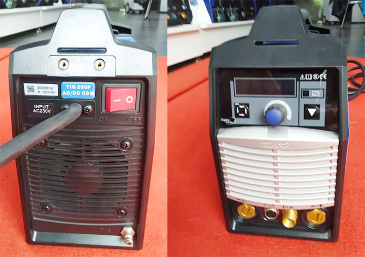 Hình ảnh máy hàn Tig Riland TIG 200PAC/DC GDM Hình ảnh máy hàn Tig Riland TIG 200PAC/DC GDM