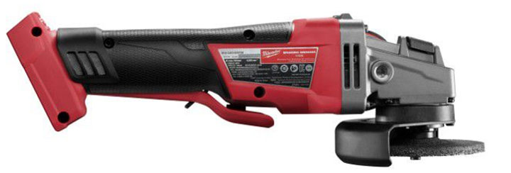 Máy mài góc Milwaukee M18 CAG100XPDB-0 thiết kế nhỏ gọn, dễ dàng cầm nắm sử dụng Máy mài góc Milwaukee M18 CAG100XPDB-0 thiết kế nhỏ gọn, dễ dàng cầm nắm sử dụng