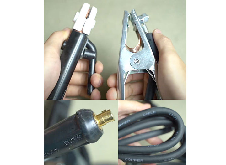 Phụ kiện của máy hàn Hồng Ký SR 200R được làm rất chắc chắn