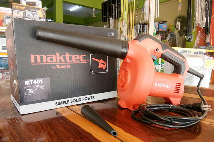 Hình ảnh thực tế của máy thổi bụi Maktec MT401