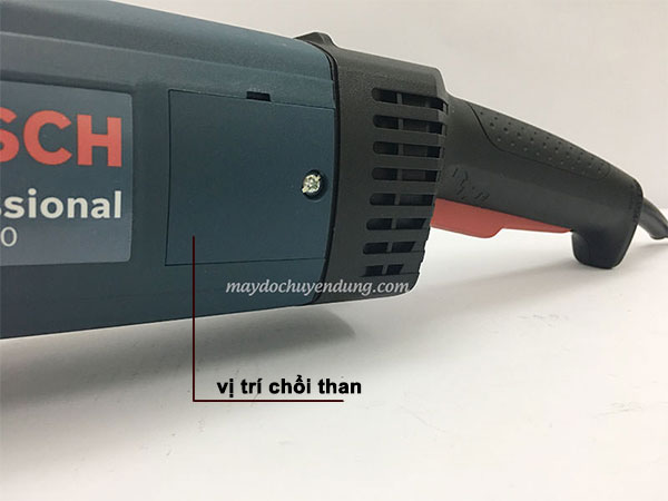 Bộ phận chổi than trên máy mài Bosch