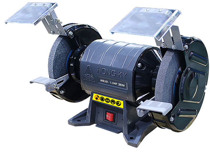 Hình ảnh máy mài bàn 2 đá Hồng Ký MB2D 1.5HP