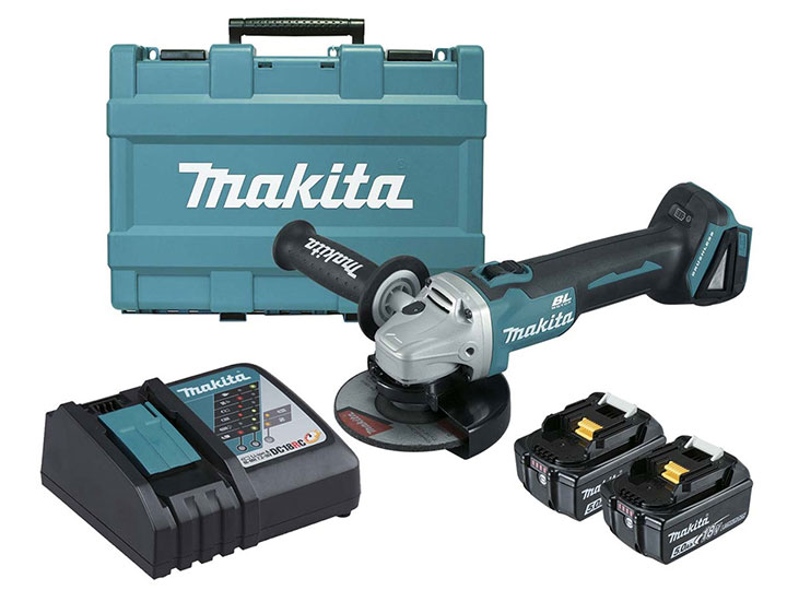 Máy mài góc dùng pin Makita DGA506RTE kèm pin sạc