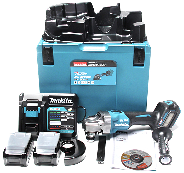 Bộ máy mài góc dùng pin Makita GA021GM201 (kèm pin sạc) Bộ máy mài góc dùng pin Makita GA021GM201 (kèm pin sạc)