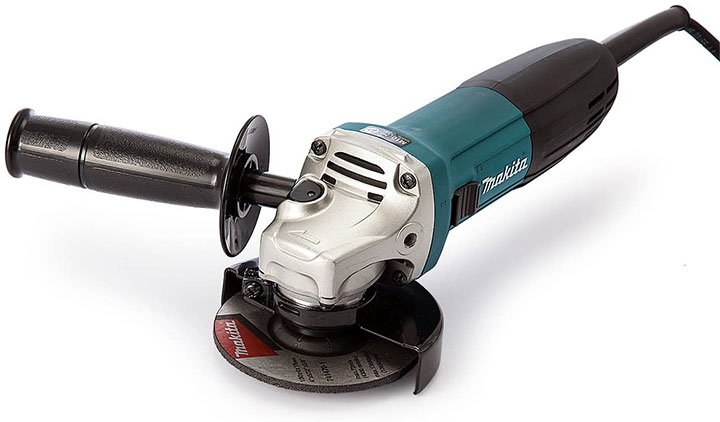 Cận cảnh quá trình mài của Makita GA4030R 720W