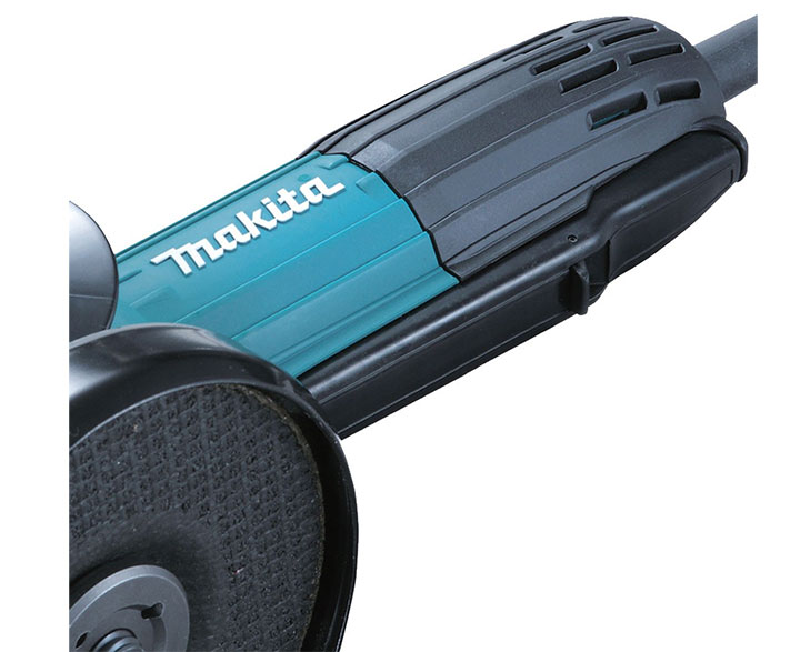 Công tắc bấm trên thân máy mài Makita GA4034 Công tắc bấm trên thân máy mài Makita GA4034