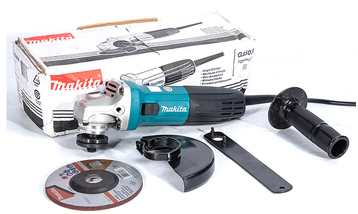 Trọn bộ của máy mài Makita GA5030R