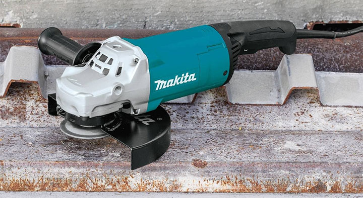 Trọng lượng máy mài Makita GA9060 khá nặng 5kg Trọng lượng máy mài Makita GA9060 khá nặng 5kg