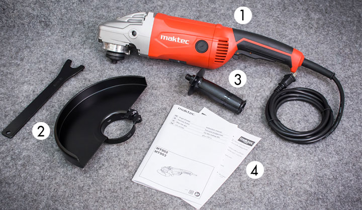 Trọn bộ máy mài góc Maktec MT903 Trọn bộ máy mài góc Maktec MT903