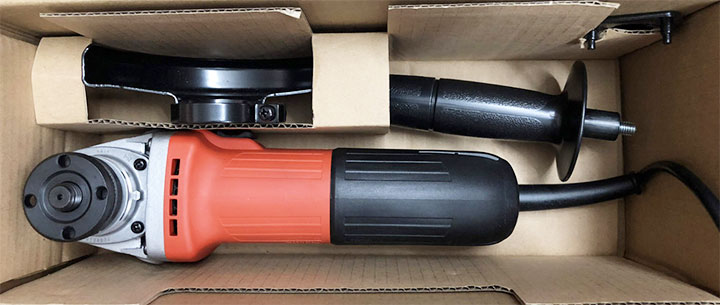 Bộ phụ kiện đi kèm với máy mài góc Maktec MT966