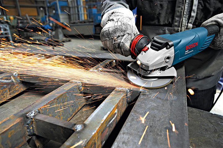 Khả năng làm việc của máy mài góc nhỏ Bosch GWS 15-125 CIH Khả năng làm việc của máy mài góc nhỏ Bosch GWS 15-125 CIH