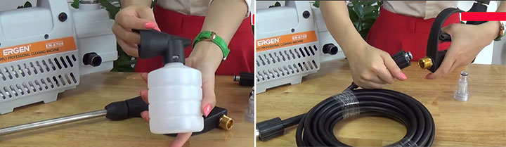 Hướng dẫn lắp súng phun áp lực Hướng dẫn lắp súng phun áp lực