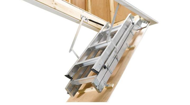 Hình ảnh thang nhôm gác xếp Nikawa LDA-2510