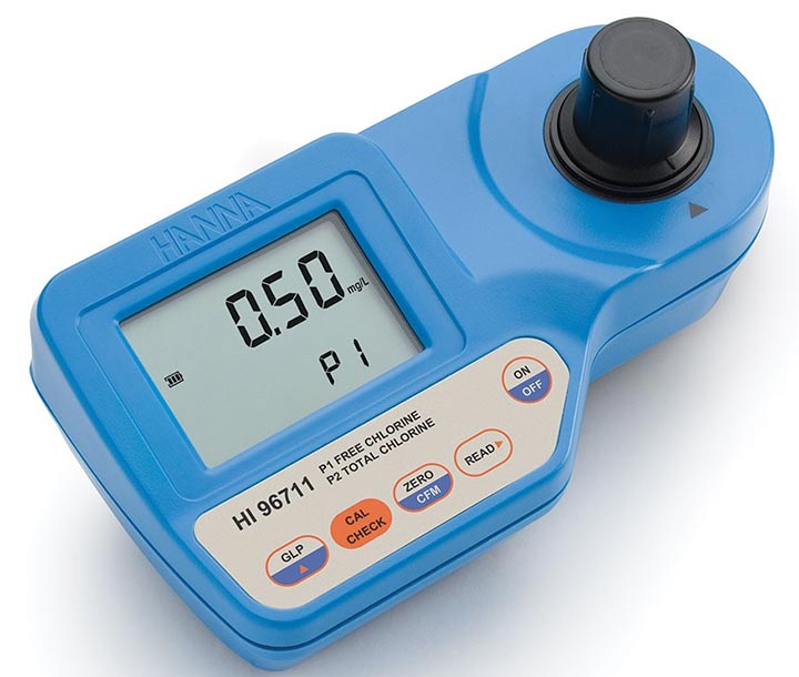 Hình ảnh máy Quang Đo Clo Dư Và Clo Tổng HI96711 Hình ảnh máy Quang Đo Clo Dư Và Clo Tổng HI96711