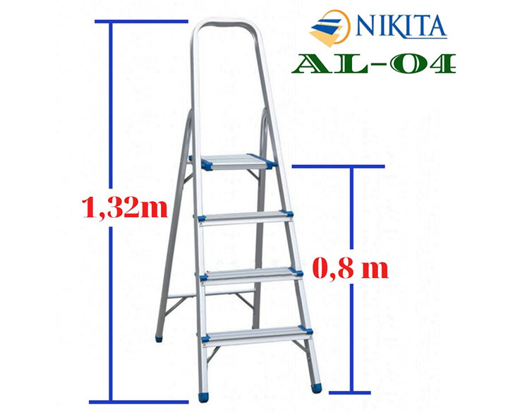 Thang nhôm tay vịn Nikita AL04 Thang nhôm tay vịn Nikita AL04