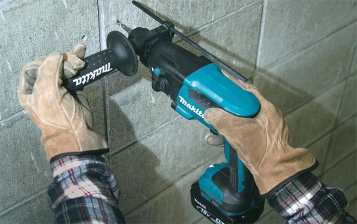 Máy khoan bê tông dùng pin Makita DHR165RFE 18V