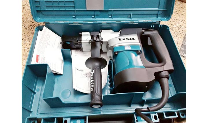 makita hr3530 được bảo vệ trong hộp đựng makita hr3530 được bảo vệ trong hộp đựng