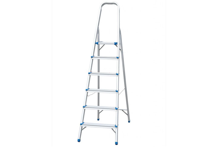 Thang nhôm tay vịn 6 bậc Nikita AL06