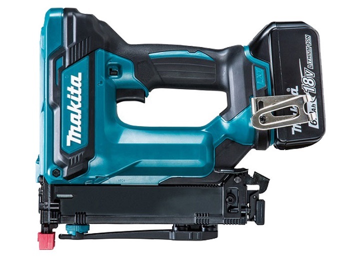 Máy bắn đinh ghim Makita DST421ZK dùng pin 18V